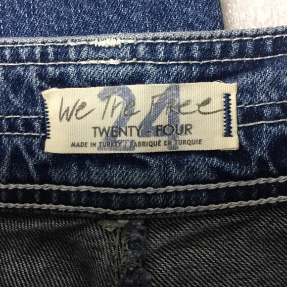 We The Free Wide Leg High Rise Crop Jean - Picture 3 of 9